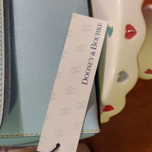 Dooney & Bourke Sky Blue Crossbody Bag - Picture 2 of 14